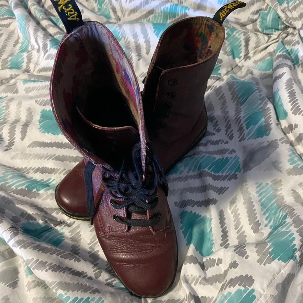 Red Dr. Marten’s